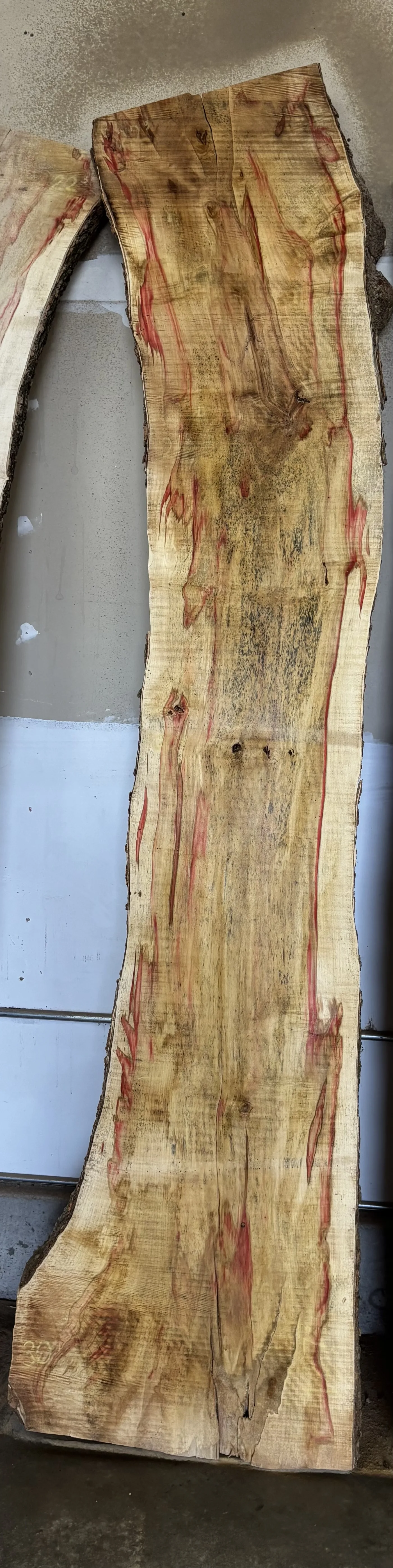 Flaming Box Elder Slab D — Specialty & Exotic live edge slab photo 2