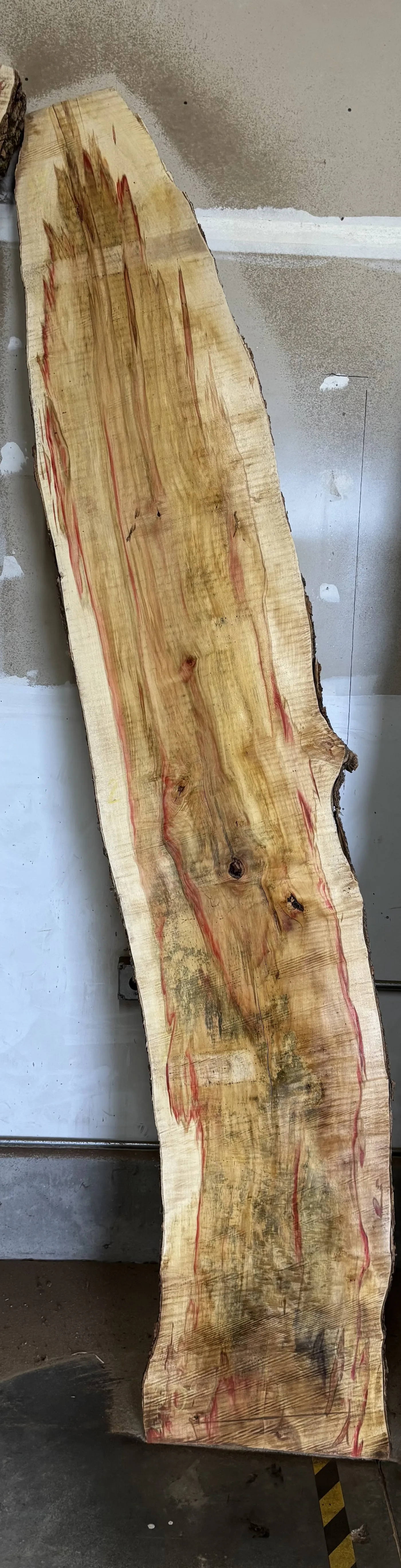 Flaming Box Elder Slab A — Specialty & Exotic live edge slab photo 2