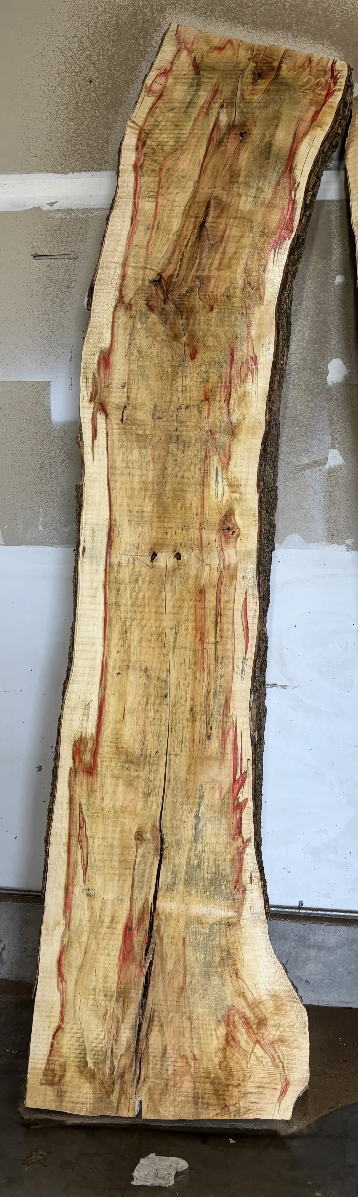 Flaming Box Elder Slab B — Specialty & Exotic live edge slab photo 2