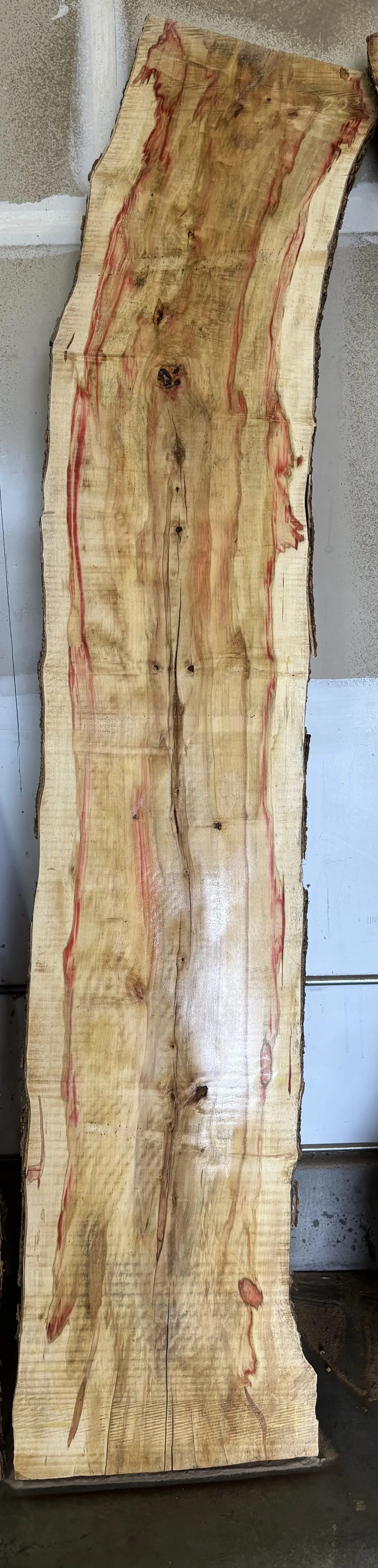 Flaming Box Elder Slab C — Specialty & Exotic live edge slab photo 2