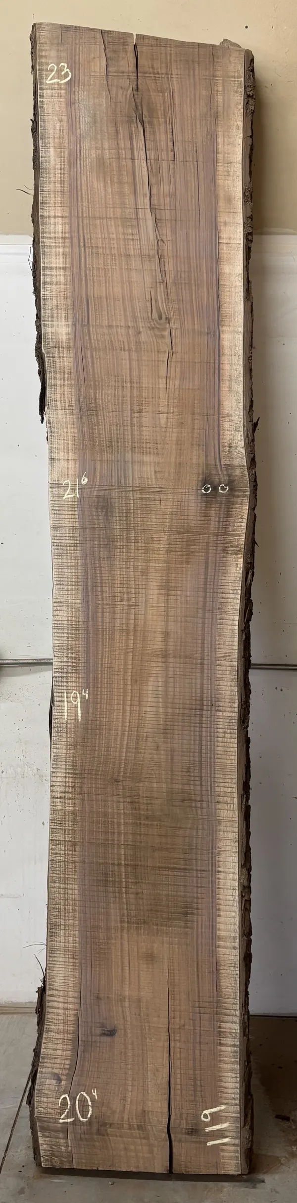 Walnut Slab C — Walnut live edge slab